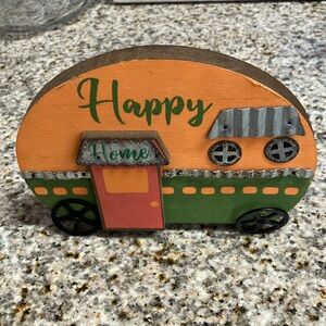 Fall wood car decoration